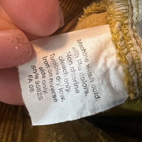 J Crew Size 12S Favorite Fit Corduroy Pants Stretch Slacks Cords Slim Straight - Picture 10 of 11